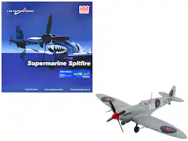 Hobby Master - Supermarine Spitfire Mk IXc "MA466 BQ-S No. 451 Squadron Corsica" 1944 RAAF "Air Power Series" 1/48 - Gray