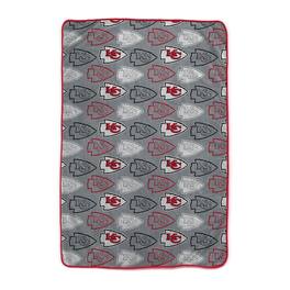 Pegasus - Kansas City Chiefs 66" x 95" Oversized Logo Roll Ultra Cozy Blanket - Multicolor