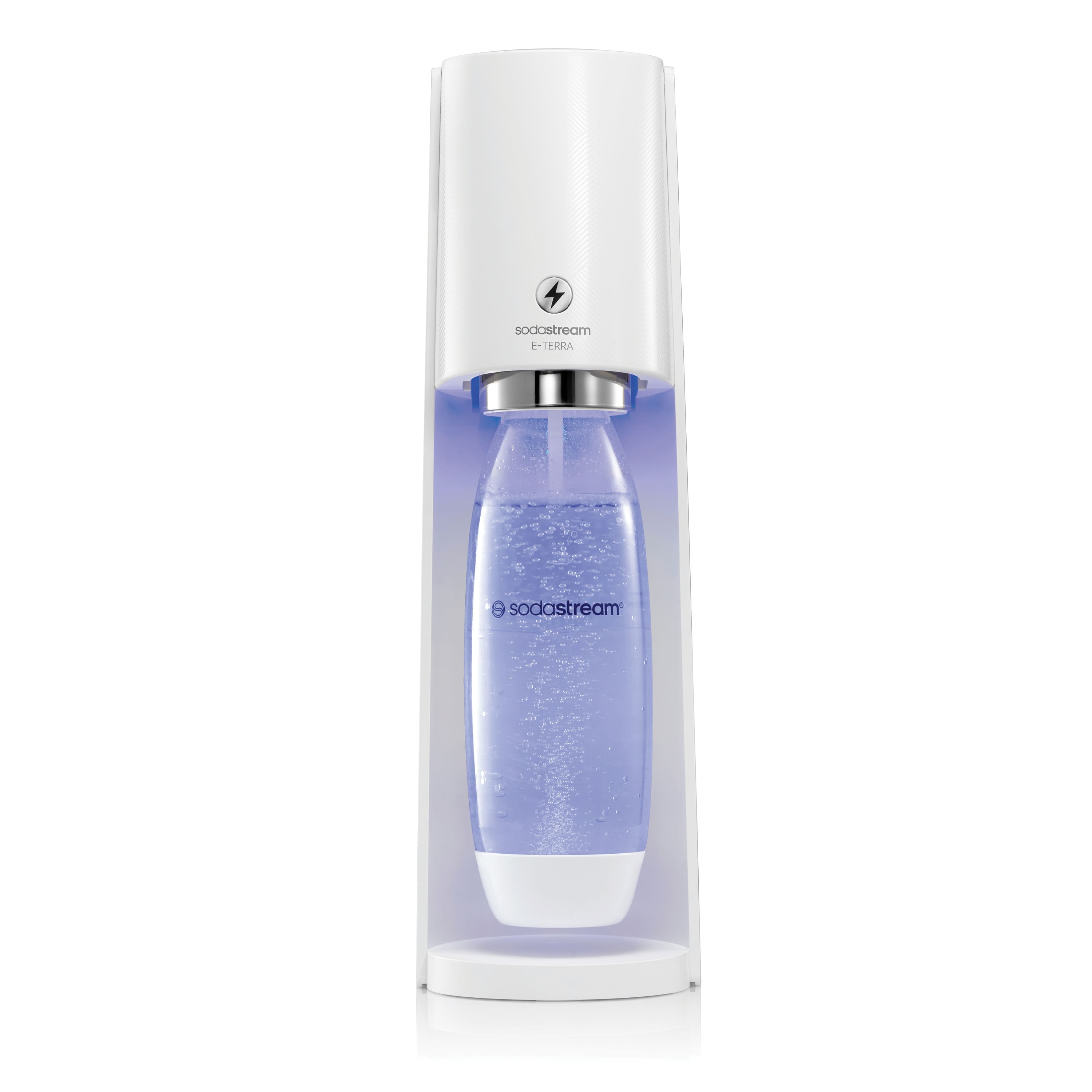 Front. SodaStream - E-TERRA Sparkling Water Maker - White.