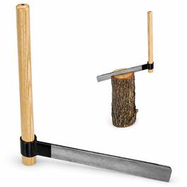 Timber Tuff - TMW-62 Shingle Froe Traditional Woodworking Tool for Wood Splitting