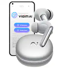 VIAIM RecDot Voice Recorder Earbuds, AI meeting Assistant with VIAIM RecDot Voice Recorder Earbuds, AI meeting Assistant with