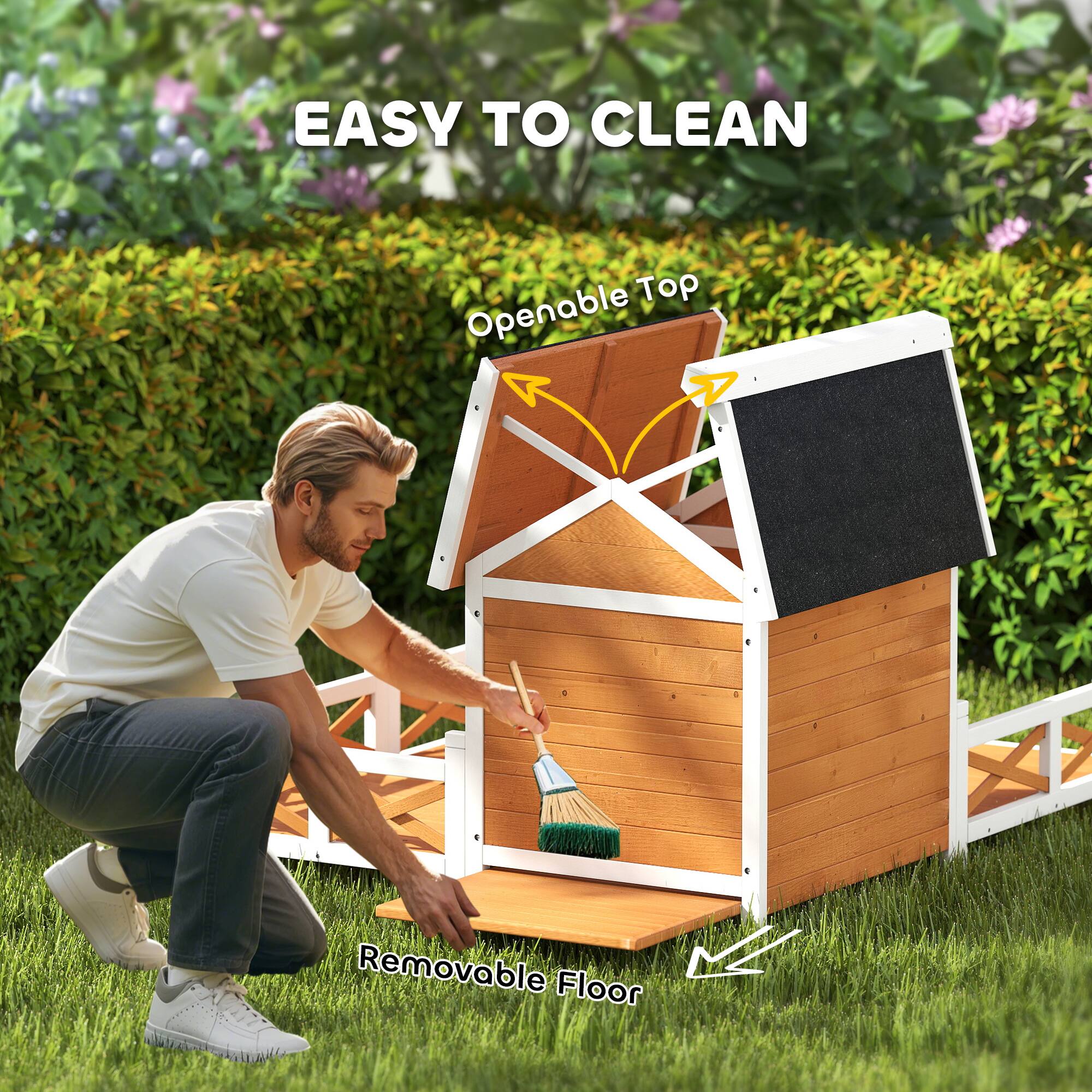 EASY TO CLEAN

- Openable Top
- Removable Floor