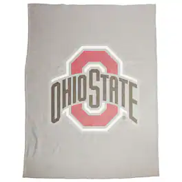 Logo Brands - Ohio State Buckeyes 54" x 84" Sweatshirt Blanket - Multicolor