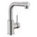 Front. Boyel Living - Brushed Nickel 2 Spray Patterns Stainless Steel Pull Out Kitchen Faucet with Water Supply Hoses - Brushed Nickel.