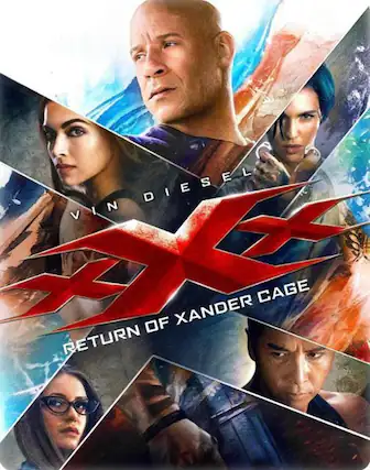 Front. xXx: Return of Xander Cage (Steelbook) - BLU-RAY.