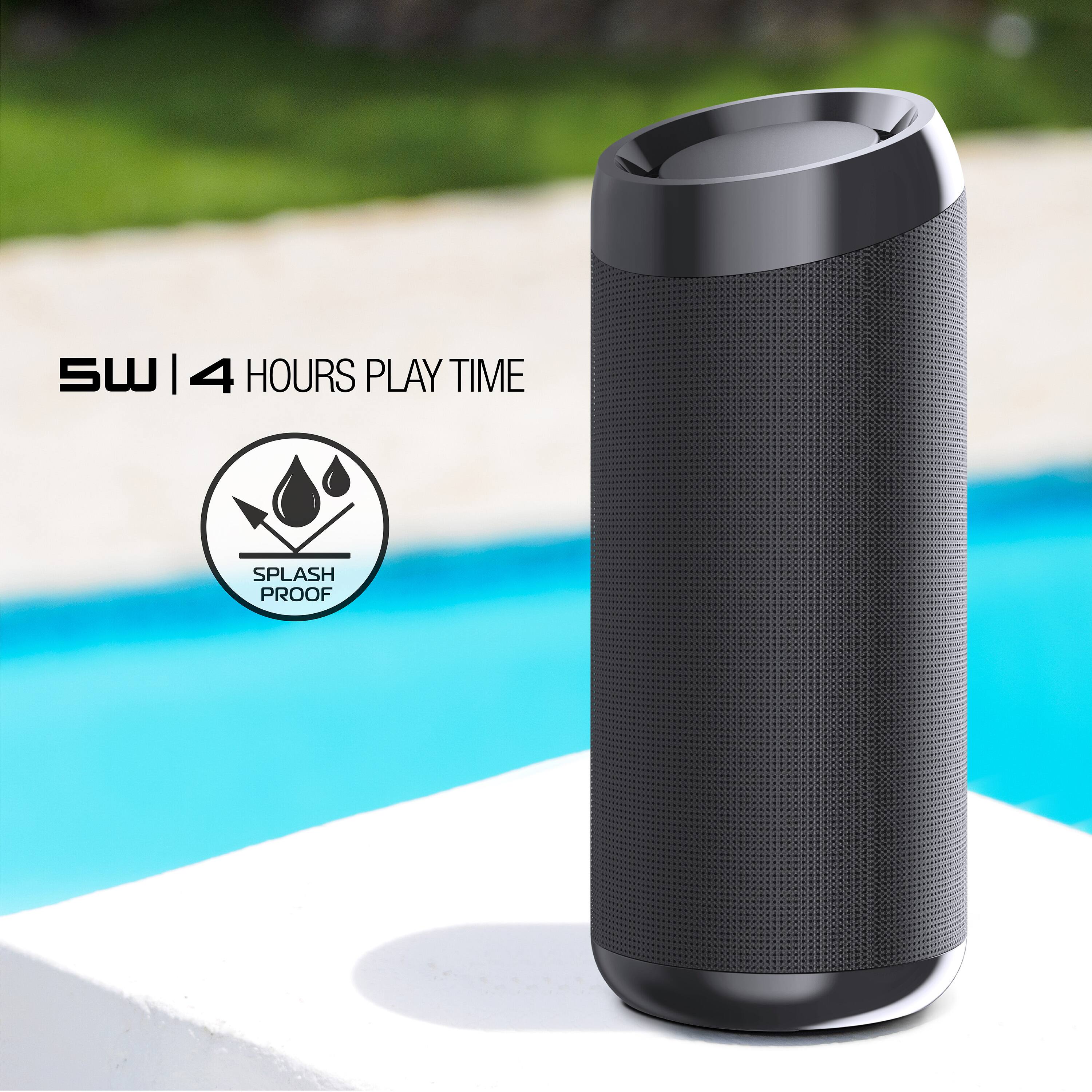 Tzumi AquaBoost Boom, Portable Bluetooth Speaker 8226SC - Best Buy