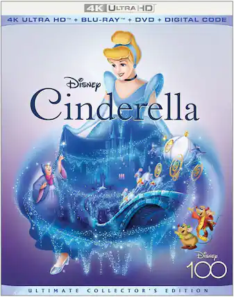 Front. Cinderella - 4K Blu-Ray.