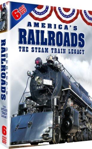 Front. America's Railroads: The Complete Steam Train Legacy   - DVD.