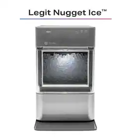 GE - Refurbished Excellent - Profile Opal 2.0 Nugget Ice Maker XPIO23SCSS - Silver