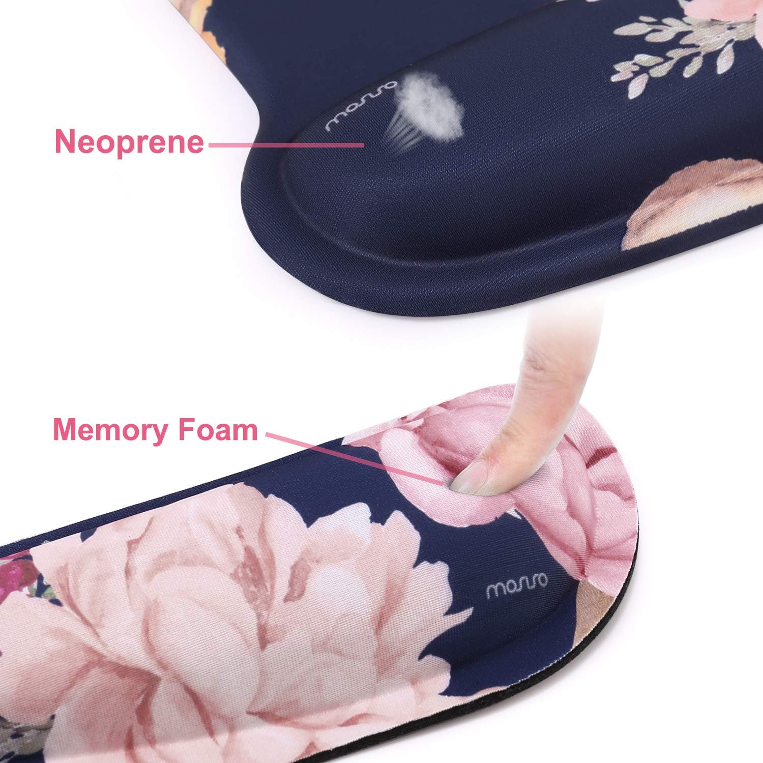 Neoprene  
Memory Foam