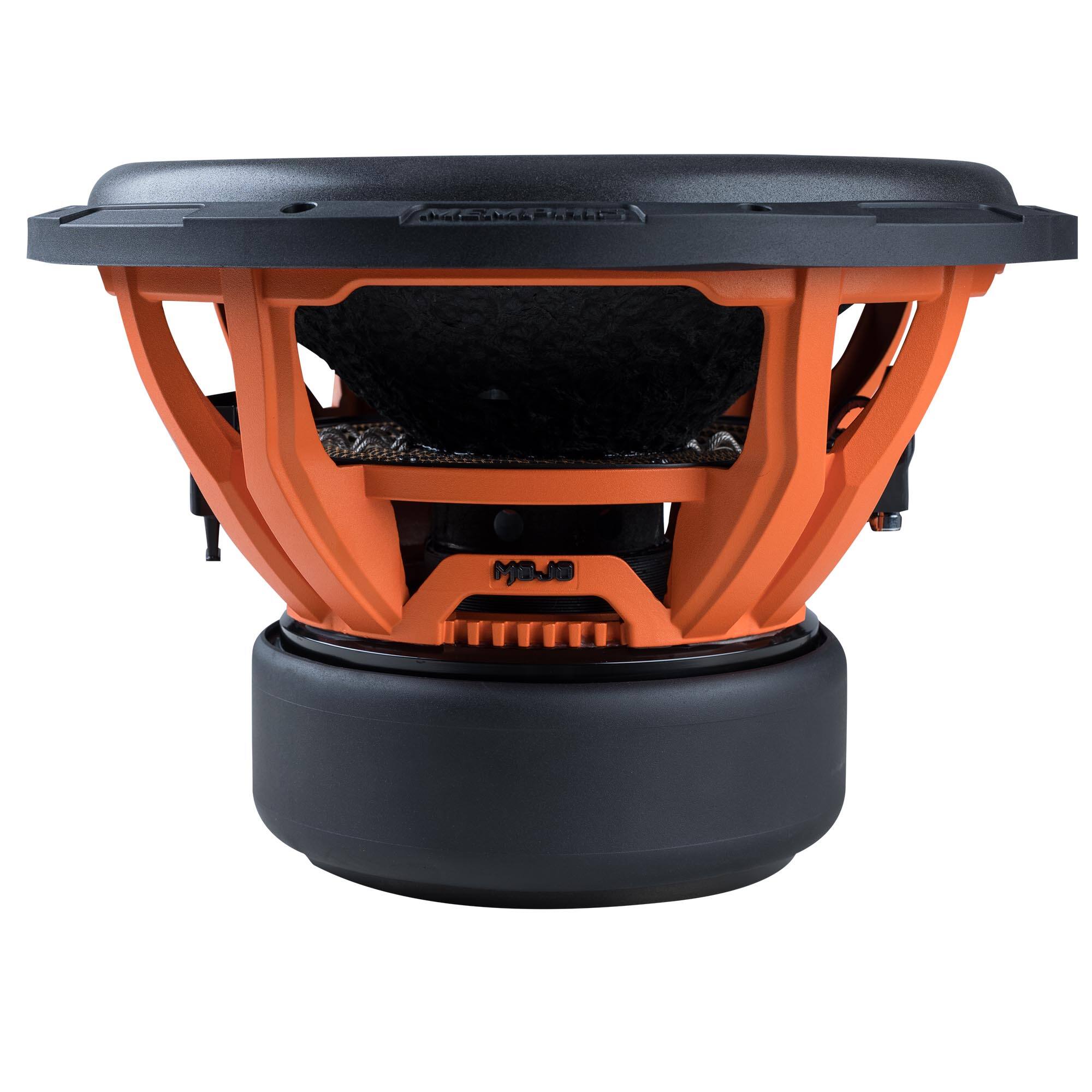 Alt View 2. Memphis Car Audio - Memphis Audio MJ1512 MOJO 15" 2000W RMS Subwoofer with Selectable 1Ω or 2Ω Impedance - Black/Gray.