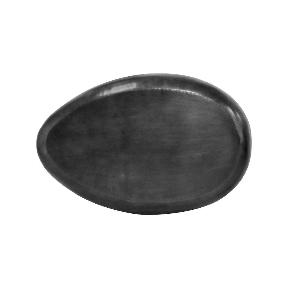 Alt View 2. Meridian Furniture - Capsule Black Aluminum Coffee Table - Black.