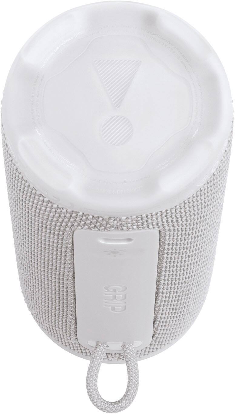 Alt View 13. JBL - Grip Portable Wireless Speaker with Built-In Light - 2025 - White.