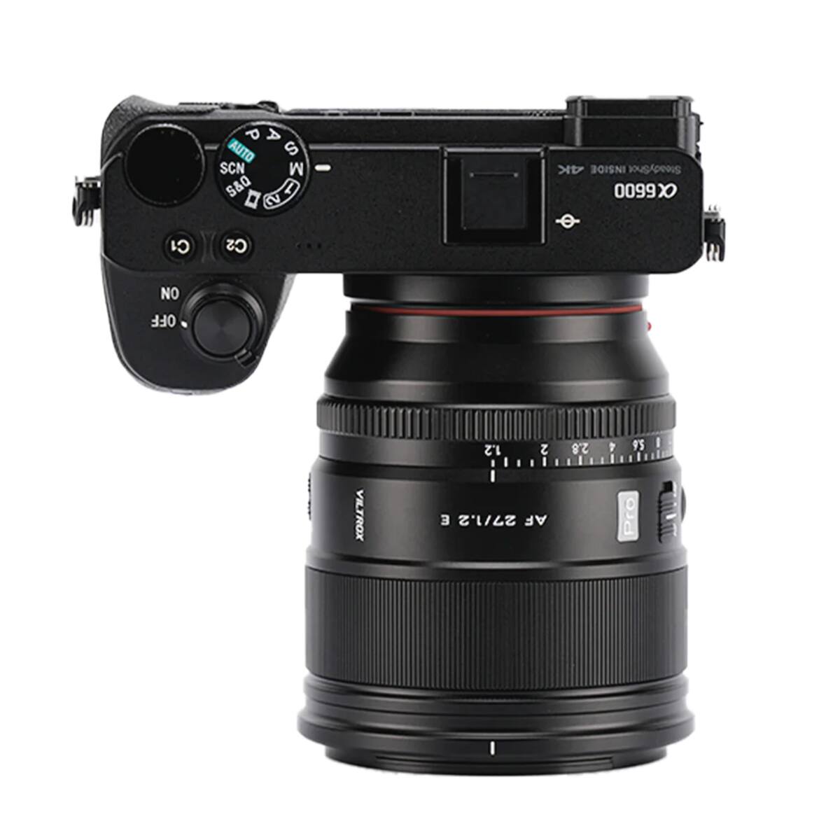P AUTO SCN M S&Q S 1  
4K INSIDE SteadyShot X6600  
C1  
C2.  
NO OFF  
VILTROX  
1.2 2 3 27/1.2 AF  
2.8  
4  
95