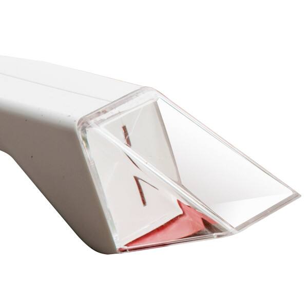 Left. Kings County Tools - Humane Bug Catcher Tool - Clear, White, and Red.