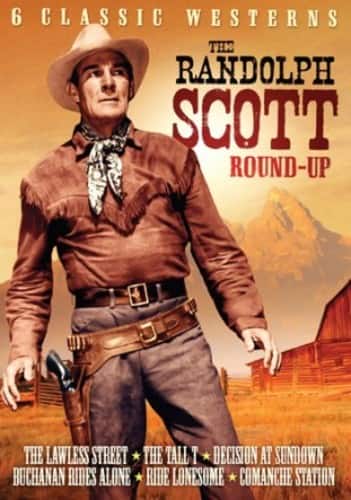 Front. The Randolph Scott Round-Up: Volume 1   - DVD.