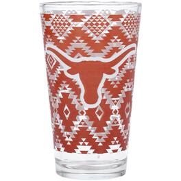 Indigo Falls - Texas Longhorns 16oz. Heritage Pint Glass - Multicolor