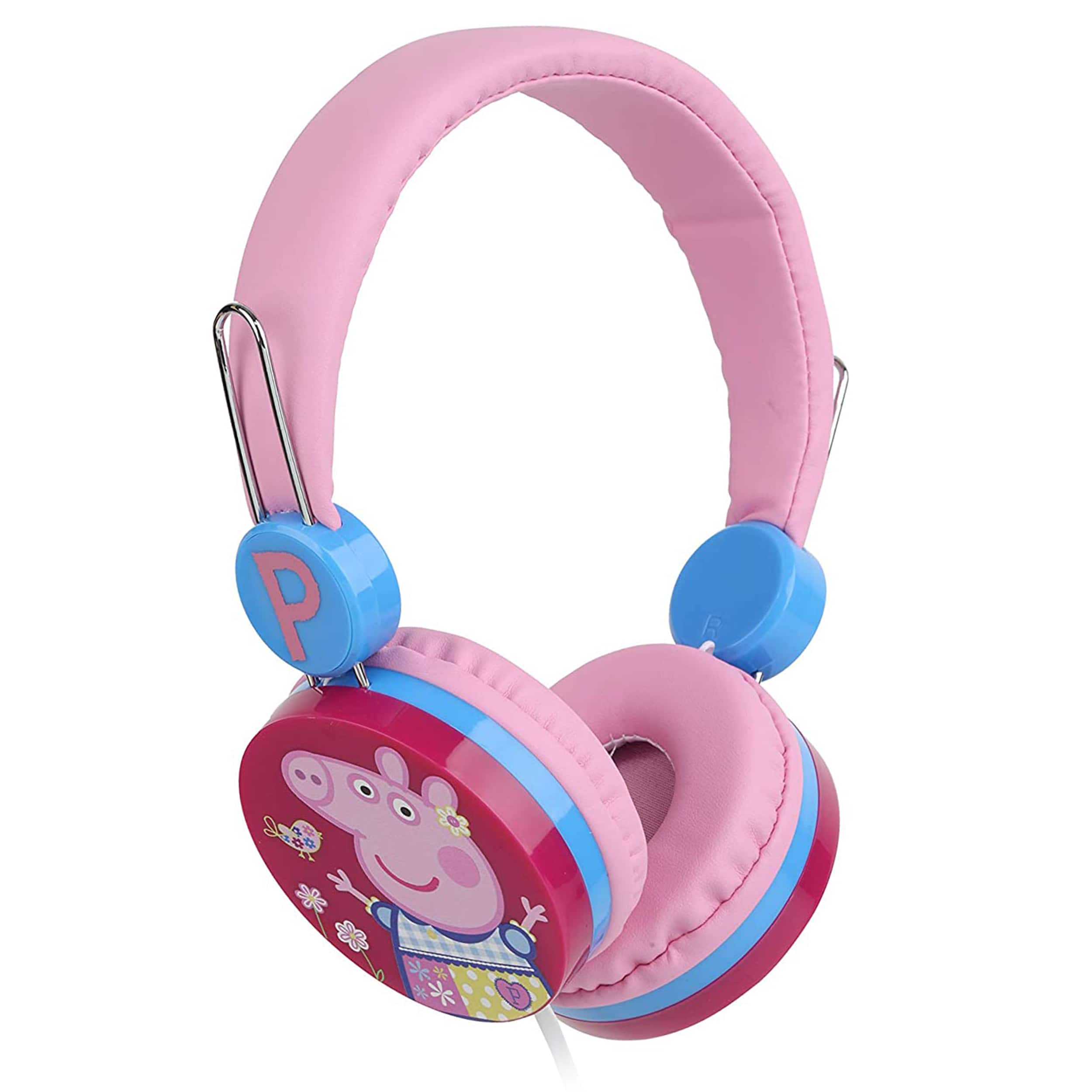 Peppa Pig - High Quality Wired Headphones - Pink