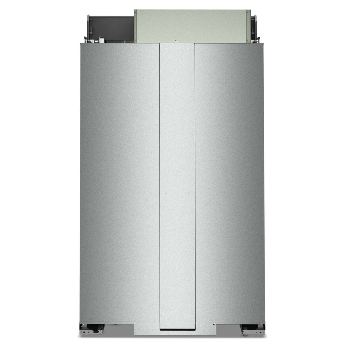 Alt View 12. KitchenAid - 29.4 Cu. Ft. Built-In Side-by-Side Refrigerator with Exterior Water and Ice Dispenser with Measured Fill - Stainless Steel with PrintShield Finish.