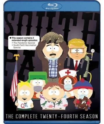 Front. South Park: The Complete Twenty-Fourth Season - BLU-RAY.