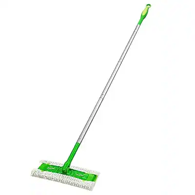 Front. Swiffer - Professional Sweeper Dust Mop Frame, White - White.