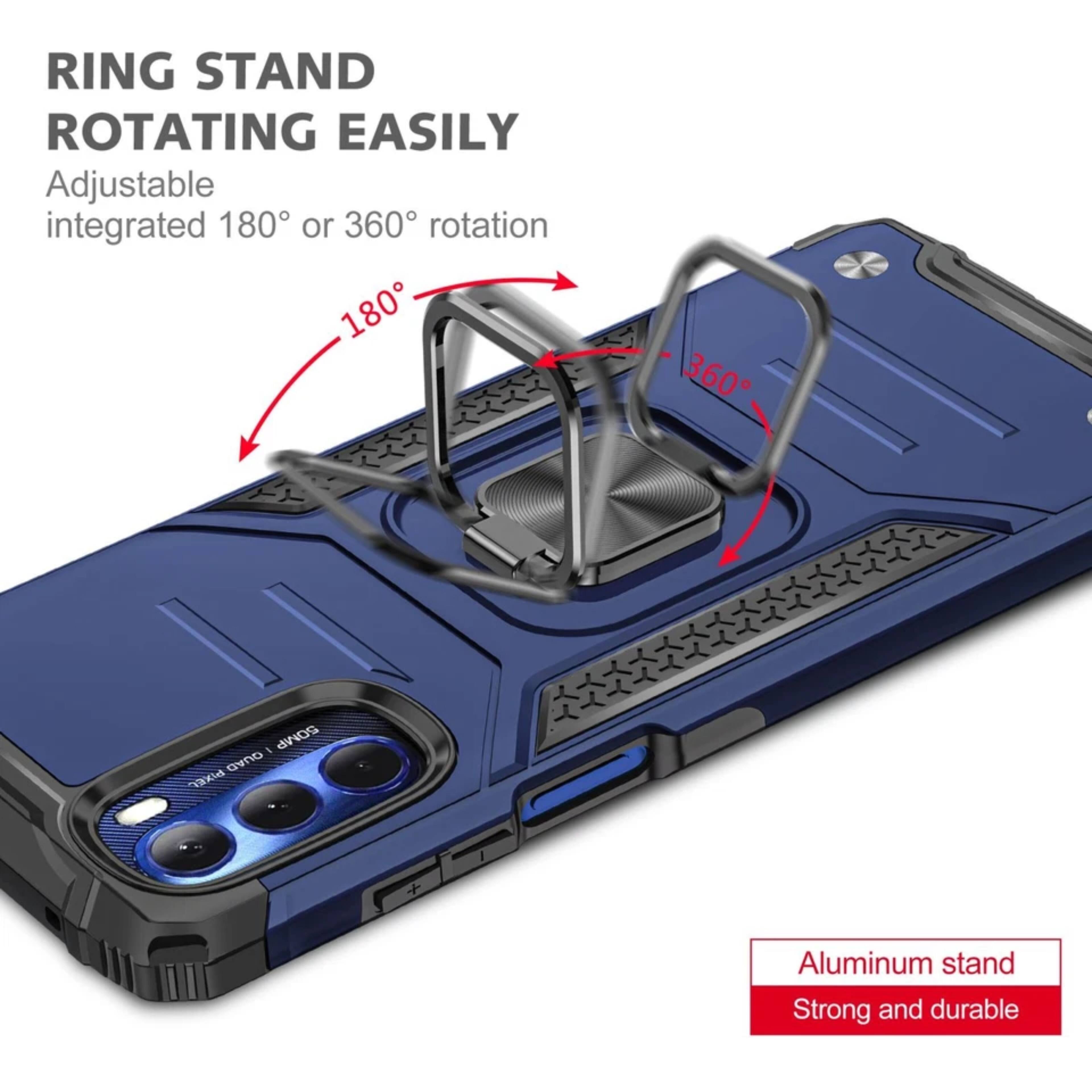 RING STAND ROTATING EASILY  
Adjustable integrated 180° or 360° rotation  
Aluminum stand  
Strong and durable