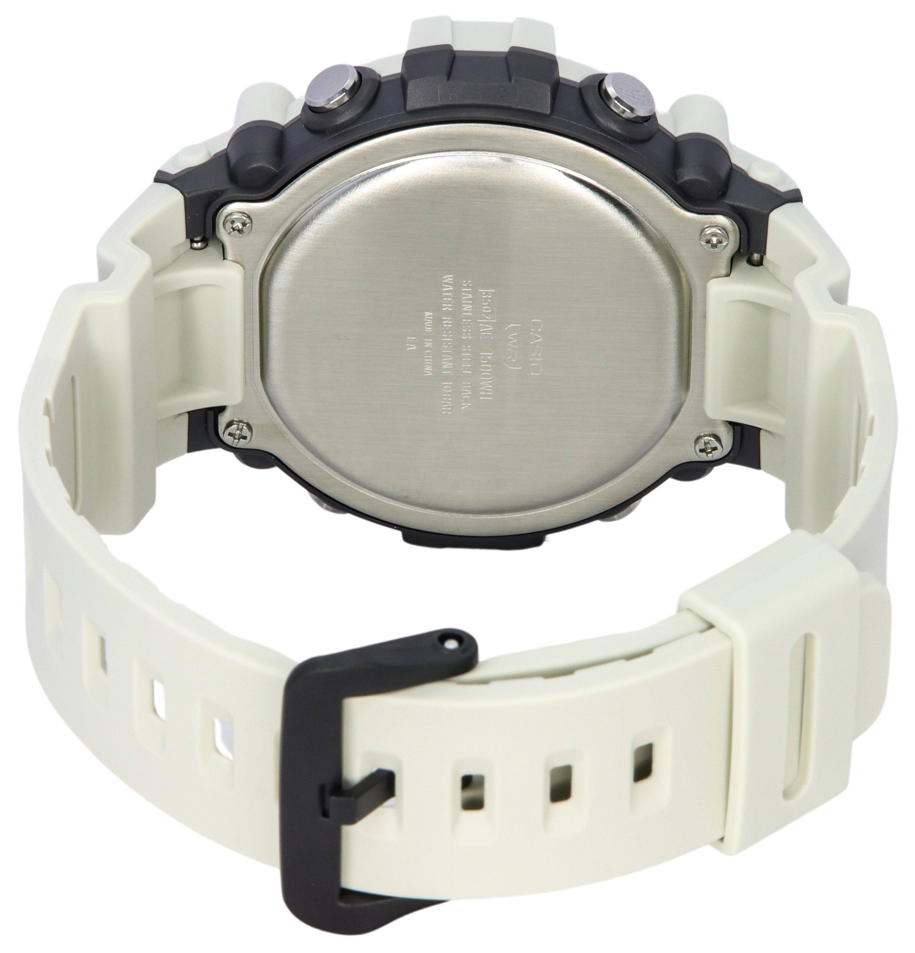 CASIO  
STAINLESS BACK  
STAINLESS BACK (316L)  
MADE IN CHINA  
100M WATER RESIST  
1500WHR (w)  
DISVO