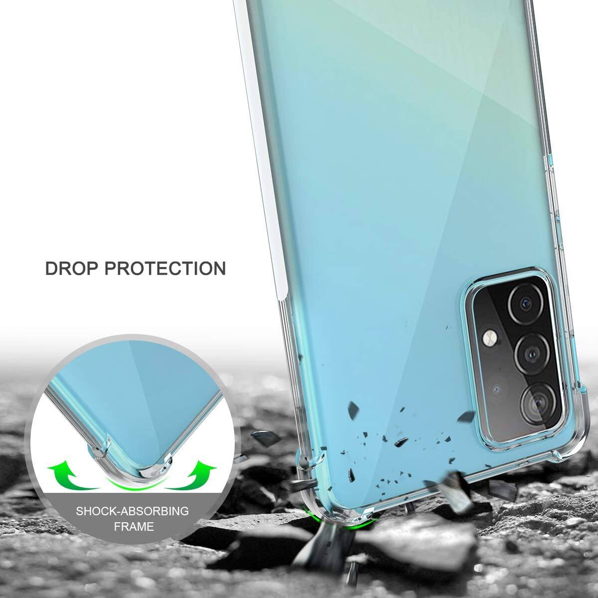 DROP PROTECTION  
SHOCK-ABSORBING FRAME
