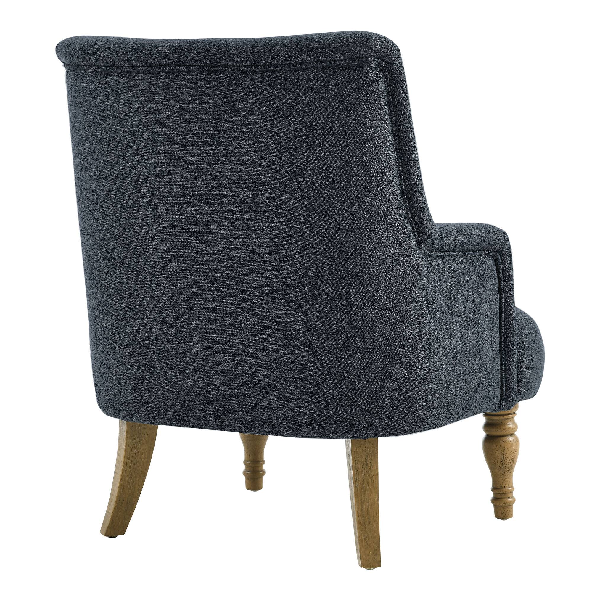 Alt View 1. Modway - Ellington Fabric Upholstered Accent Armchair by Modway - Blue.