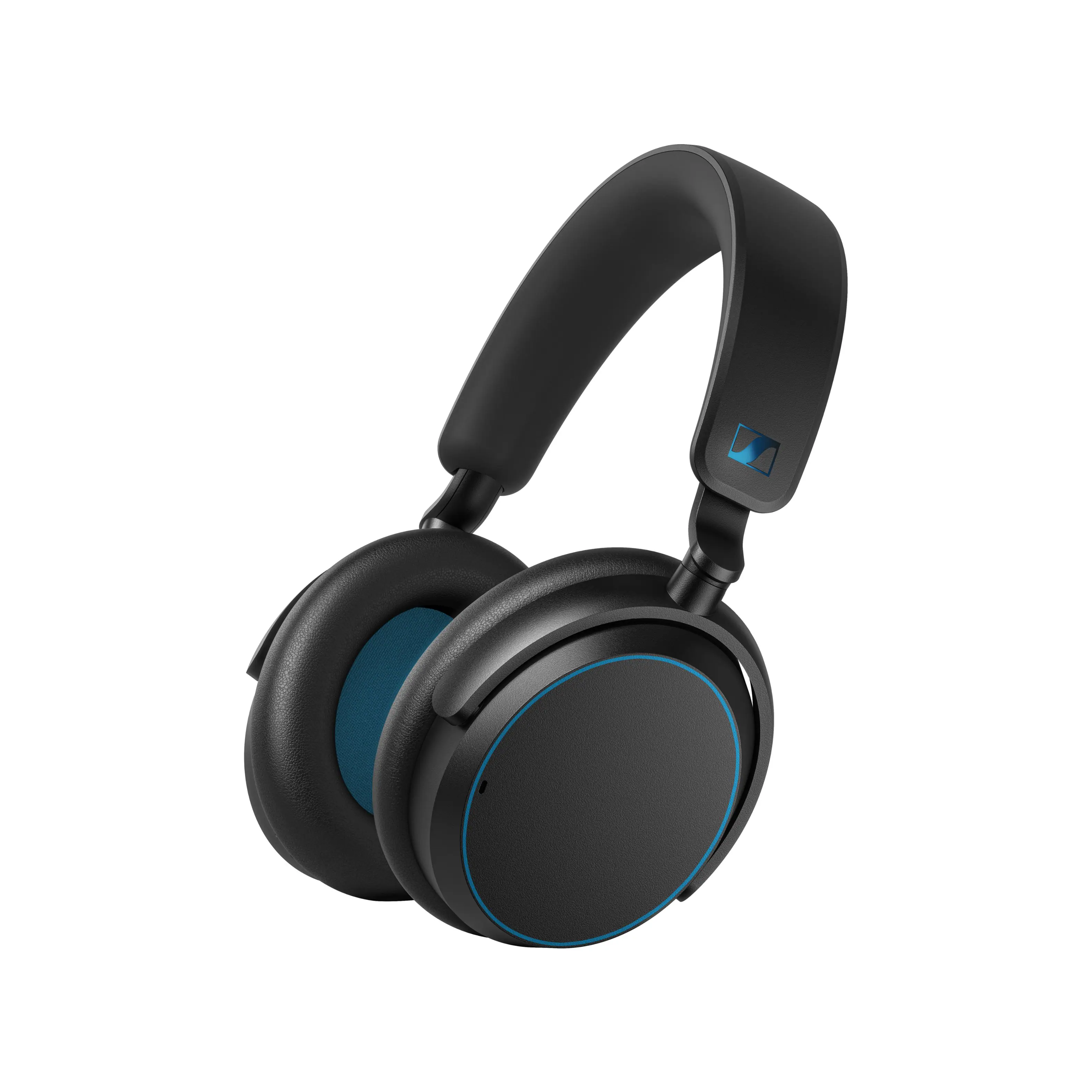 Sennheiser - ACCENTUM Wireless Bluetooth Around-the-ear Headphones – Hybrid Noise Cancelling (ANC), All-Day Comfort - Blue