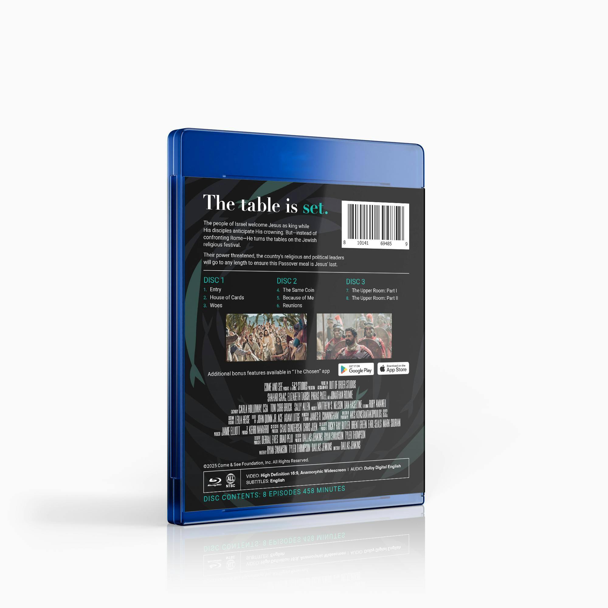 Back. The Chosen: Season 5 [Blu-ray].
