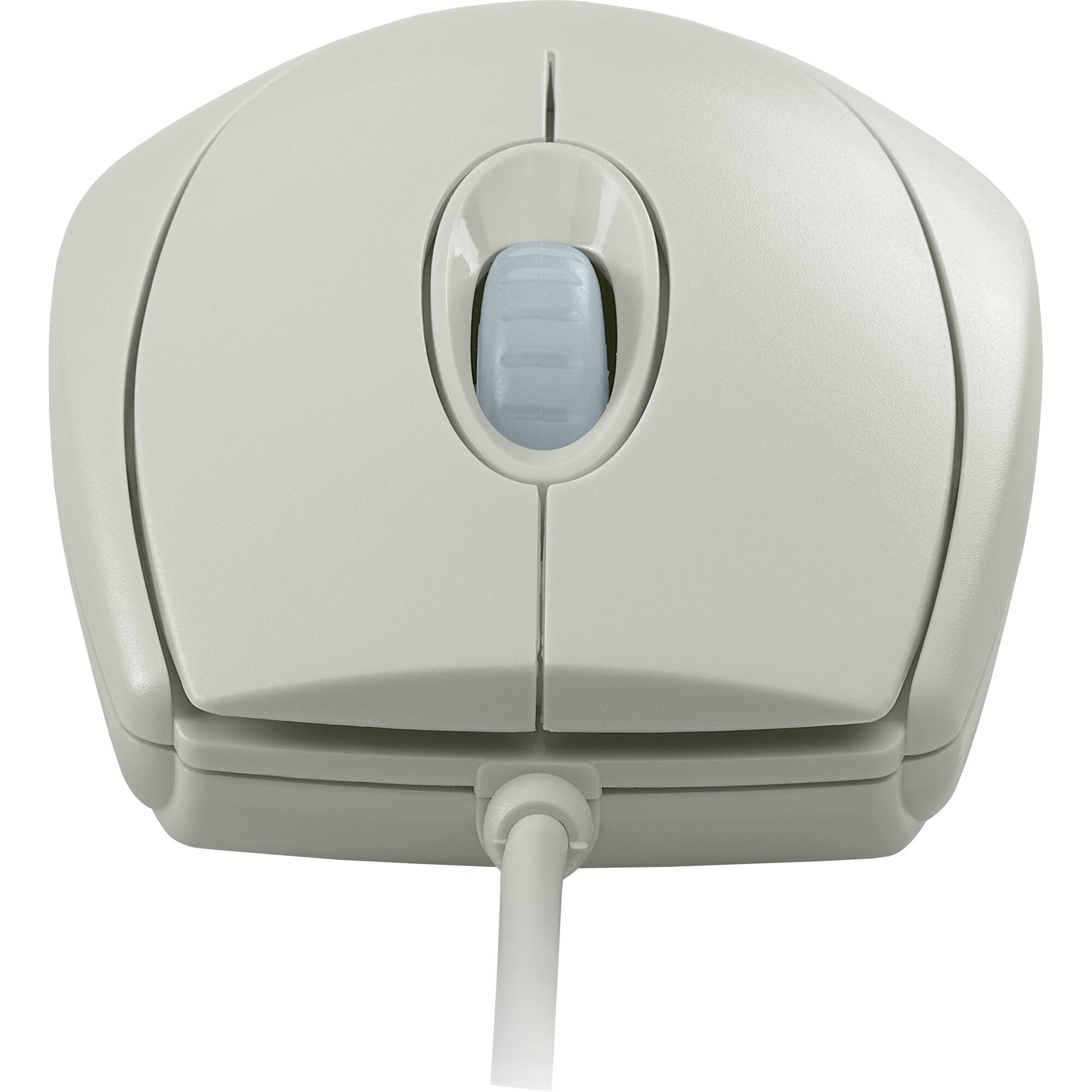 Alt View 1. CHERRY - CHERRY WHEEL MOUSE - Optical - USB - 3 x Button - Light Gray.