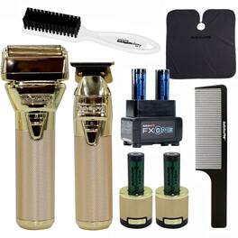 Babyliss - Pro FXONE GOLDFX Limited Edition Prepack FX1FSTGPK Pro Barber Kit - Gold