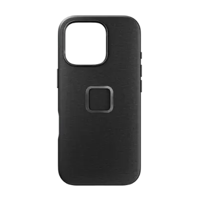 Peak Design Everyday Fabric Case for iPhone 16 Pro Charcoal