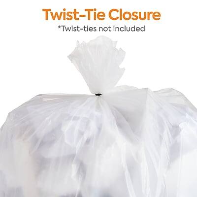 Twist-Tie Closure  
*Twist-ties not included