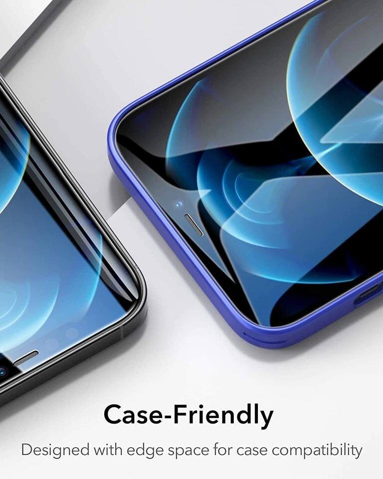 Case-Friendly  
Designed with edge space for case compatibility
