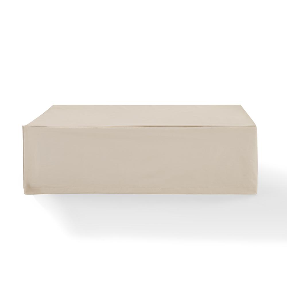 Left. Crosley Furniture - Outdoor Coffee Table Furniture Cover - Tan.