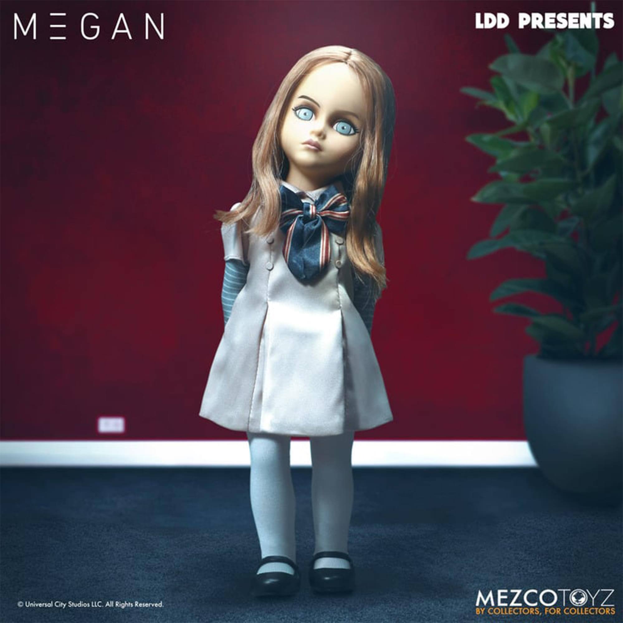 MEGAN LDD PRESENTS  
Universal City Studios LLC All Rights Reserved  
MEZCOTOYZ BY COLLECTORS, FOR COLLECTORS
