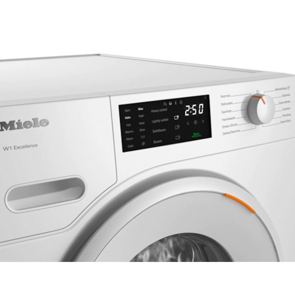 Miele W1 Excellence Sen -e Hate  H Med - - Wm Cnd Heavy soled Lightly soled SutShom B I 2:5 0 < Normal Delicates Sanitization Handwash Dress Shirts Denim Darks eNd? De Dew Counter Aoong Aoong