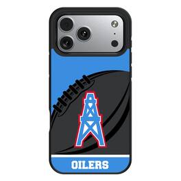 Keyscaper - Gridiron Classic Teams - Houston Oilers Bump Case with 8.2ft Drop Protection - 15 - Multicolor