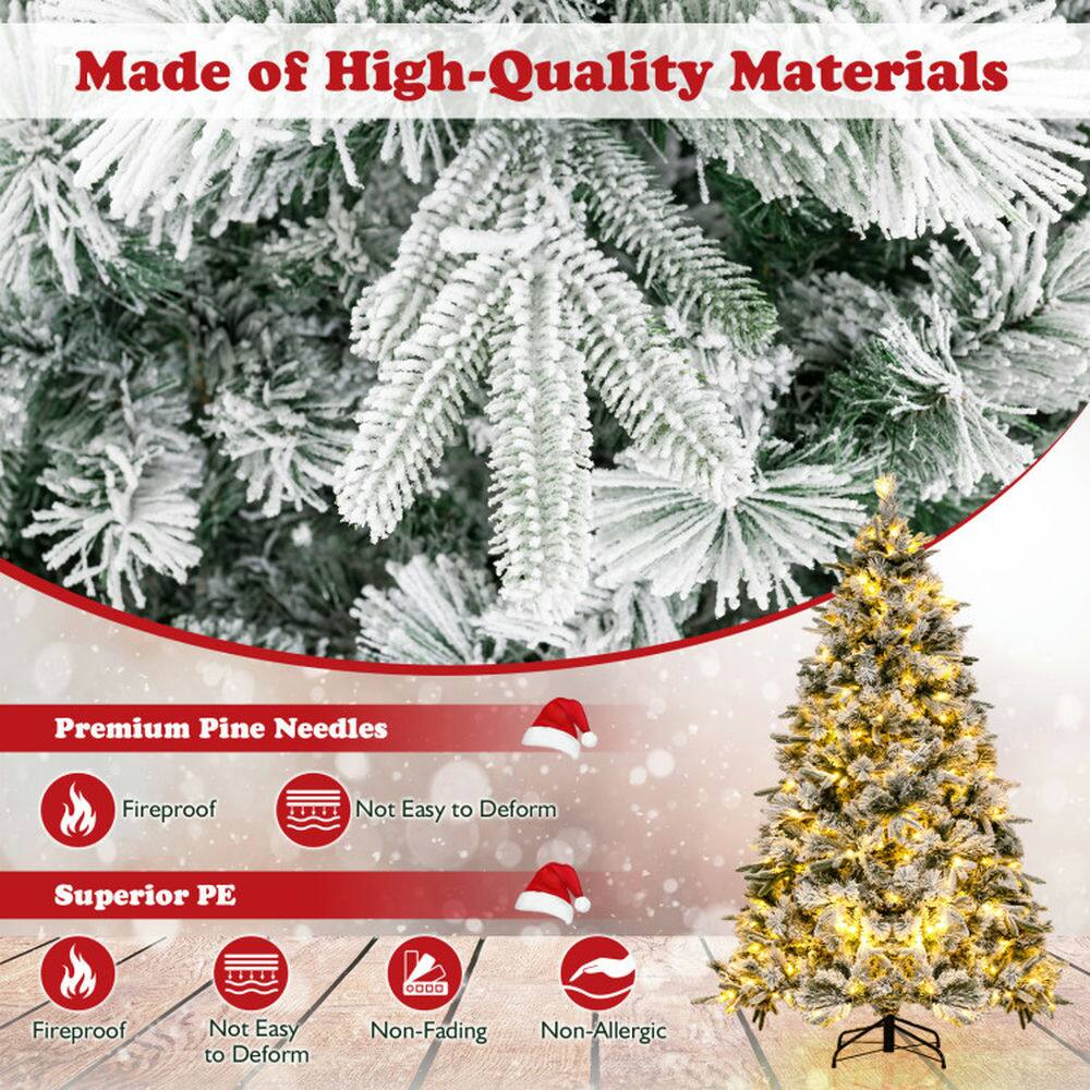 Made of High-Quality Materials

Premium Pine Needles
- Fireproof
- Not Easy to Deform

Superior PE
- Fireproof
- Not Easy to Deform
- Non-Fading
- Non-Allergic