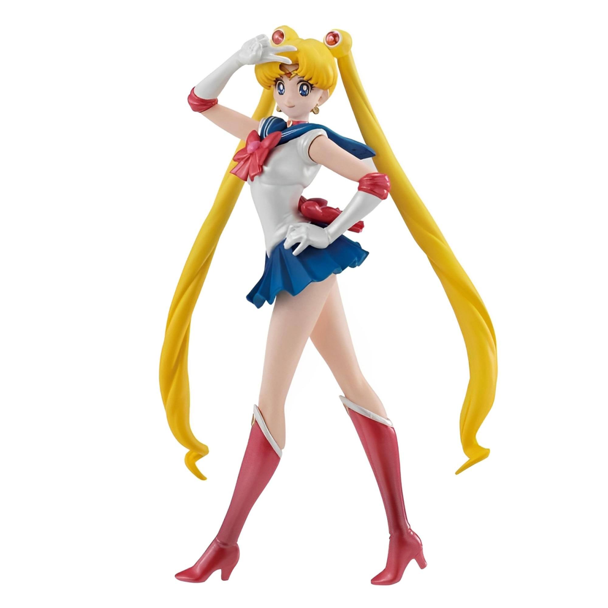 Front. Banpresto - Sailor Moon Bandai HGIF Figure | Sailor Moon - Pink.