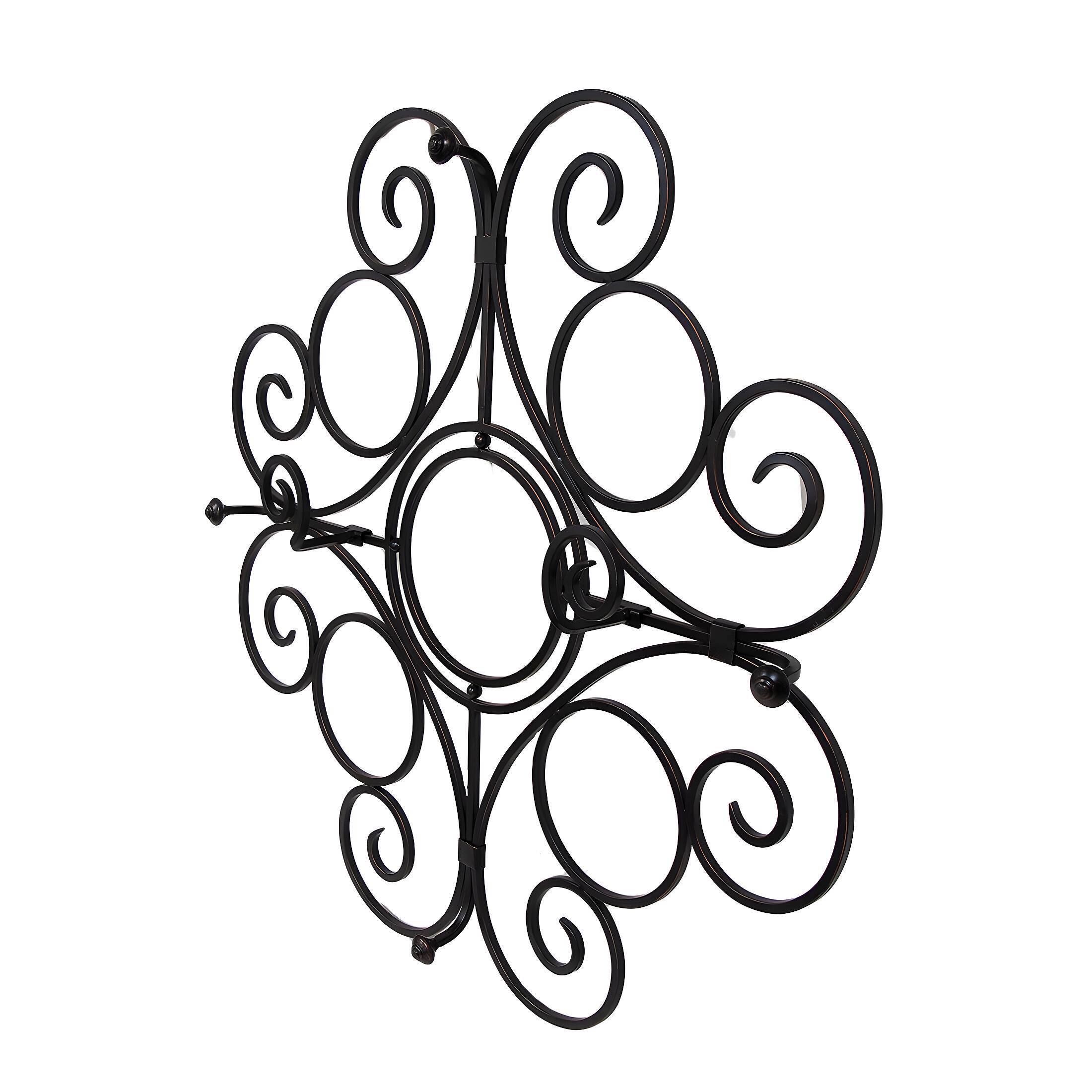 Alt View 1. Zeckos - Biltmore Inspirations Antique Bronze Finish Metal Buffet Server - Bronze.