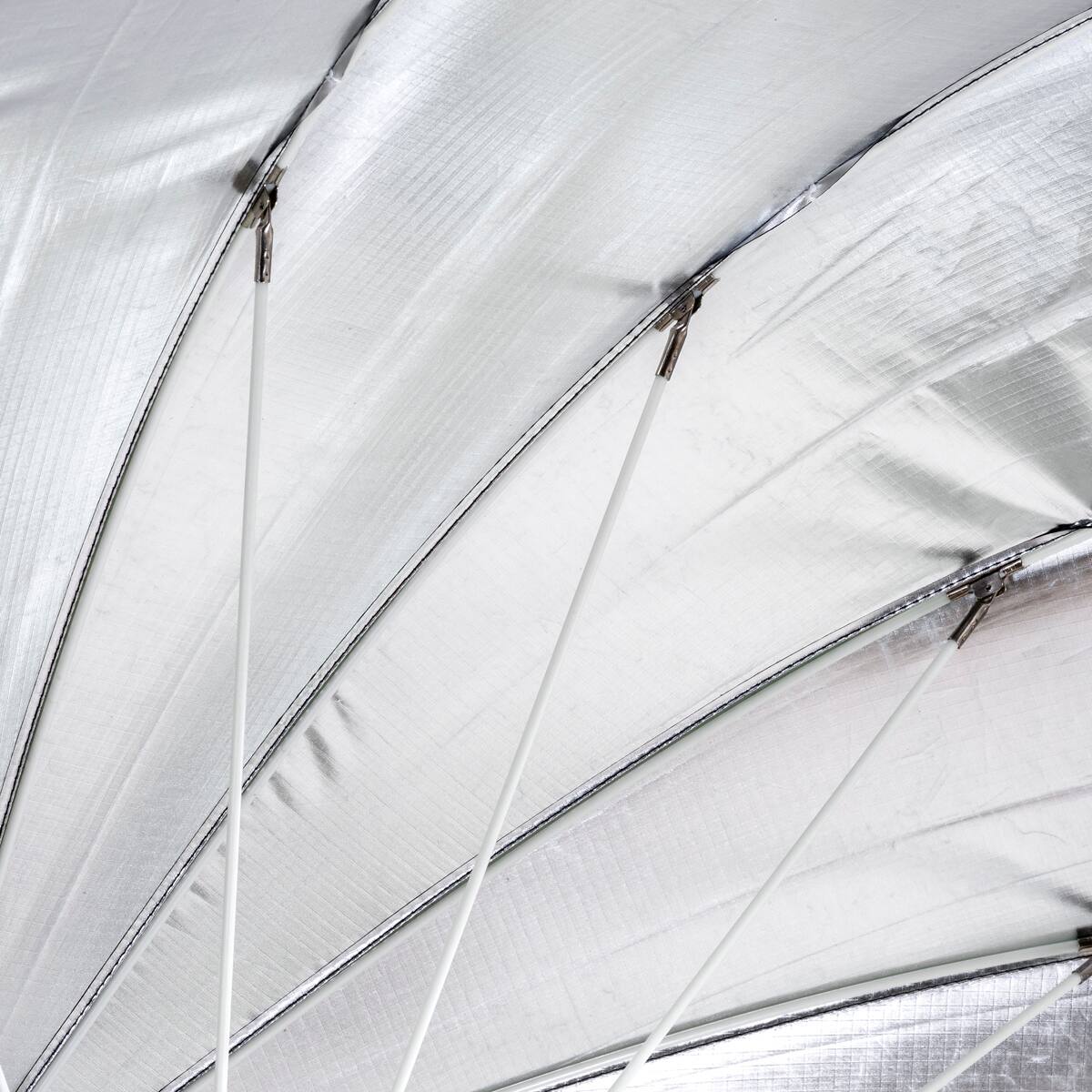 Alt View 7. Glow - Glow Easy Lock Large Deep Silver Fiberglass Umbrella (51").