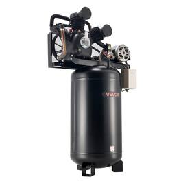 VEVOR - 80 Gallons Heavy-Duty Air Compressor, 10HP 17 SCFM at 90PSI Air Compressors Max 175PSI, Oil-Lubricated Compressor Tank - Black;Orange