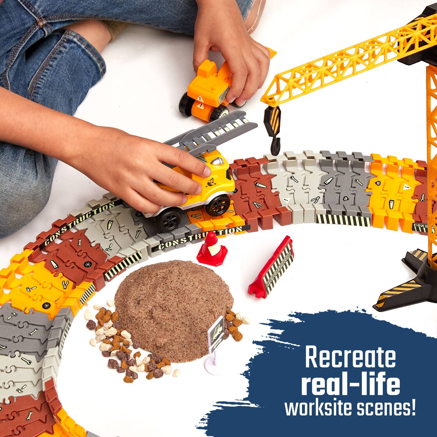 Recreate real-life worksite scenes!