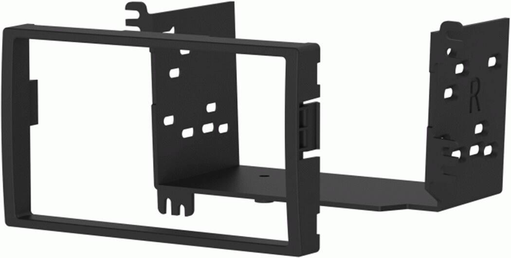 Left. Metra - Dash Kit for 2011-2016 Honda CR-Z (With NAV) Vehicles - Matte Black.