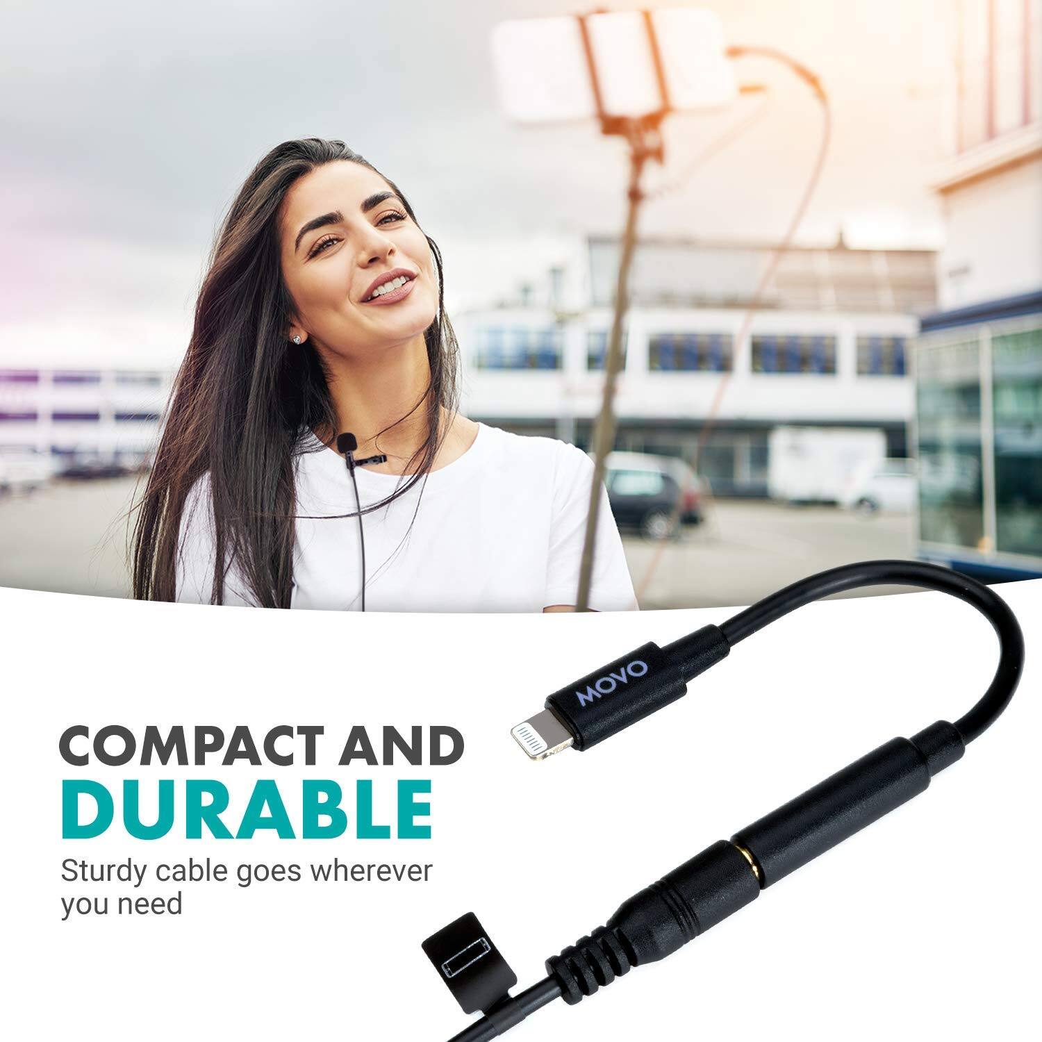 COMPACT AND DURABLE  
Sturdy cable goes wherever you need