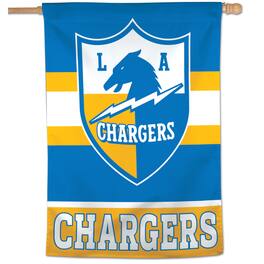 WinCraft - Los Angeles Chargers 28" x 40" Retro Single-Sided Vertical Banner - Multicolor