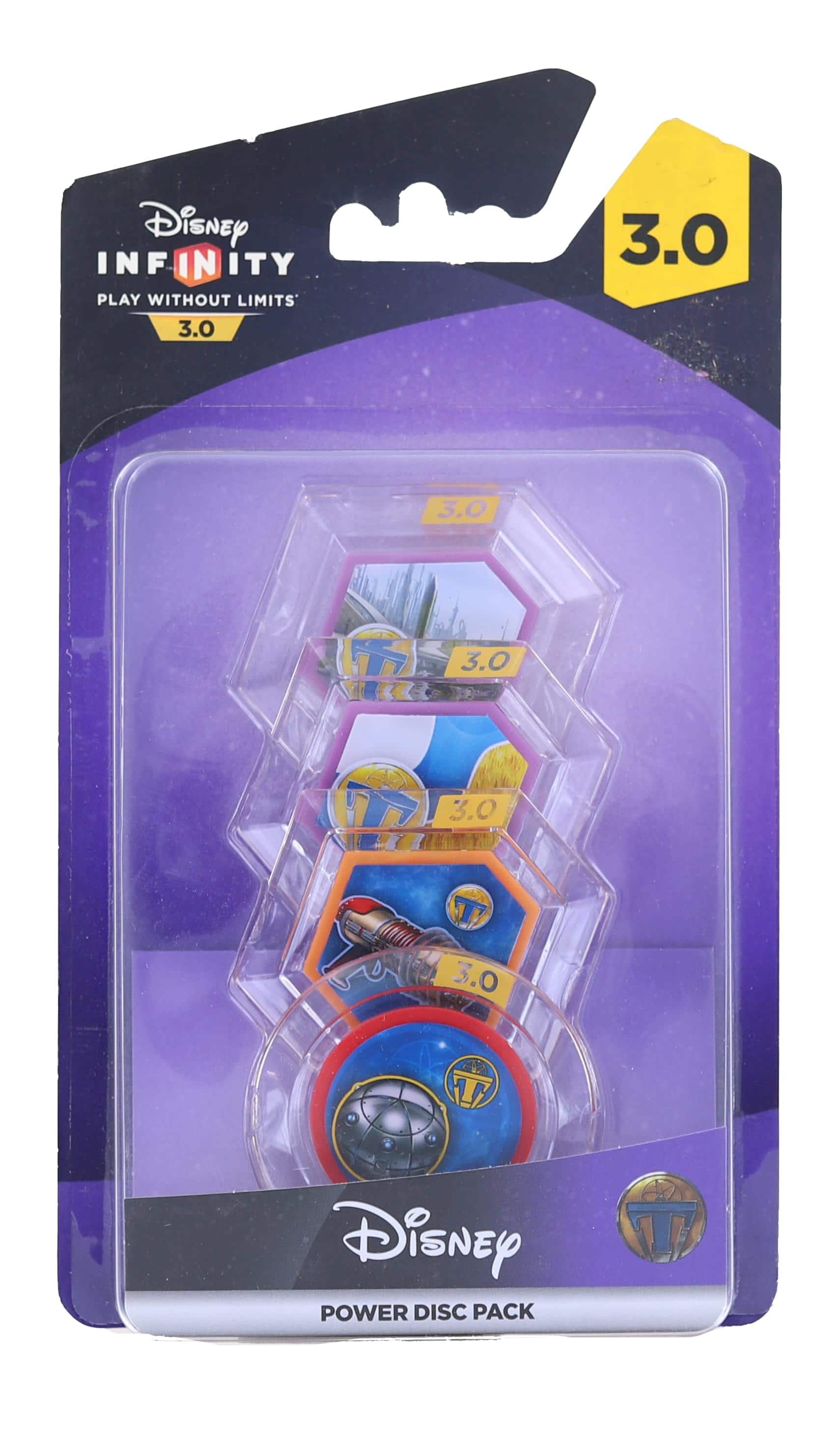 Disney - Infinity 3.0 Tomorrowland Power Disc Pack - Purple